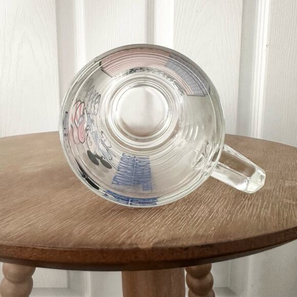 Disney Parks World Showcase Epcot Center American Adventure Mickey Clear Glass - Picture 4 of 6